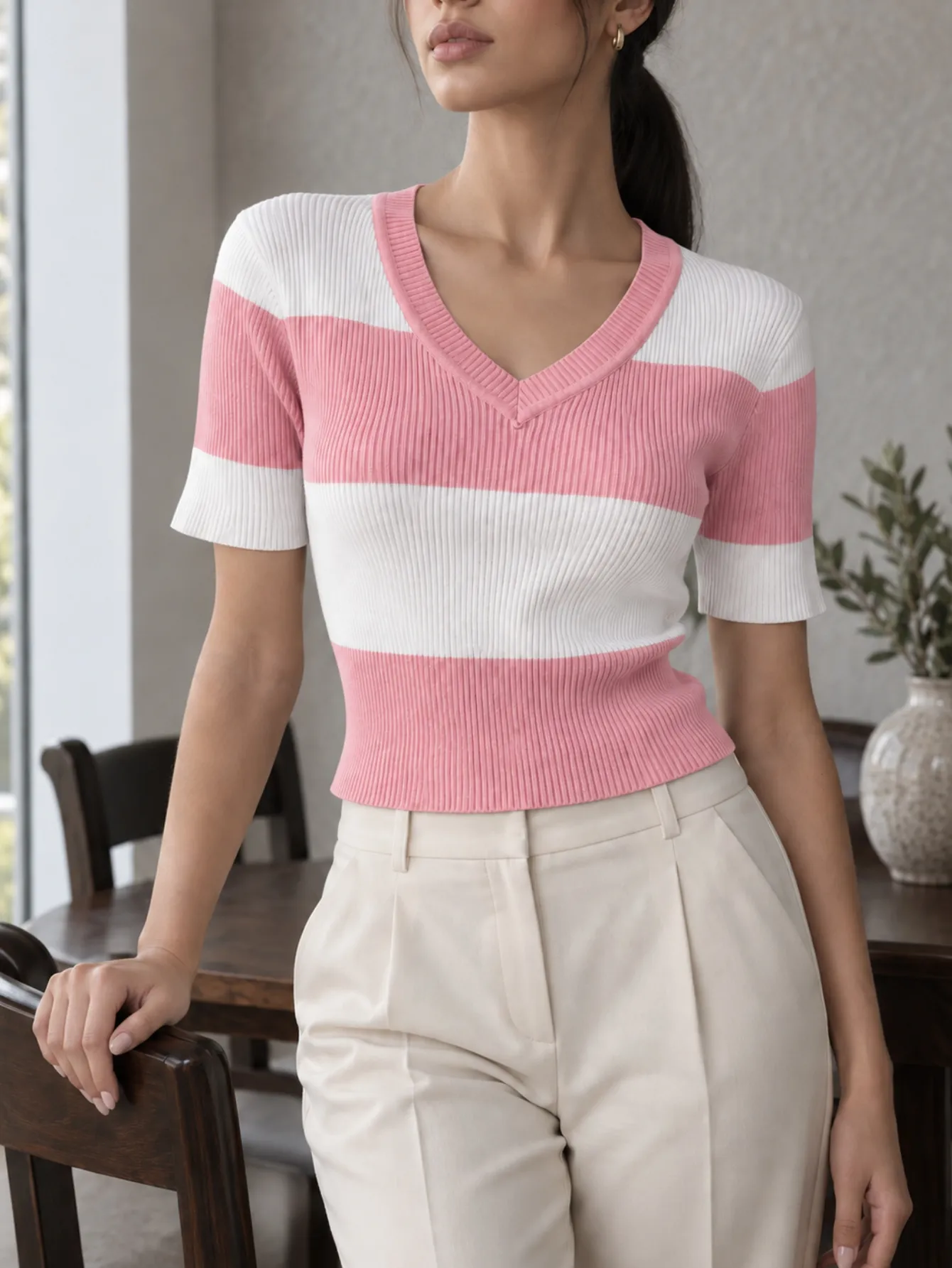 MIS0031 PLAYERA DE RAYAS 15498